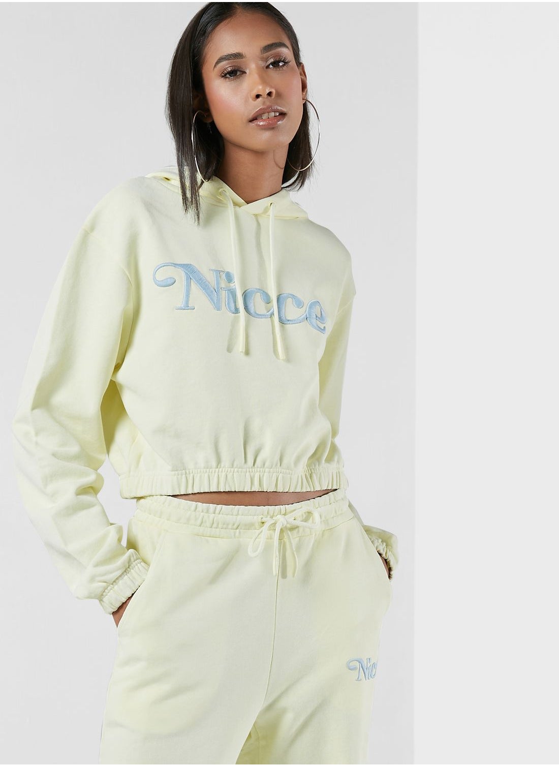 Yellow discount nicce hoodie