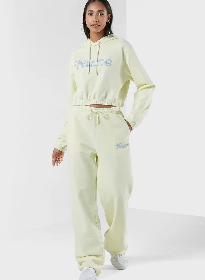 nicce london Mera Cropped Hoodie