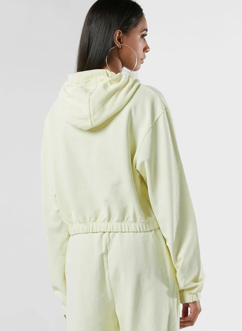 nicce london Mera Cropped Hoodie