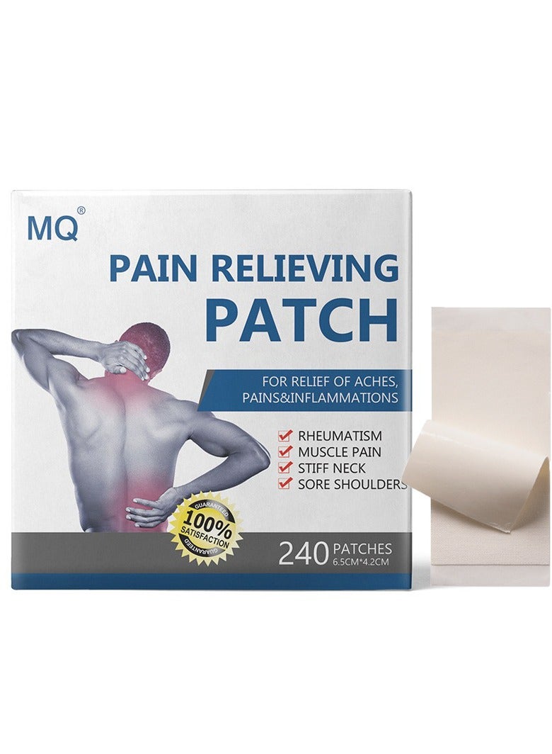MQ Xiaobai Patches Neck, Shoulder, Waist, Leg, Lumbar, Knee Plaster Patches 10 bags of 240 pieces - Image 1