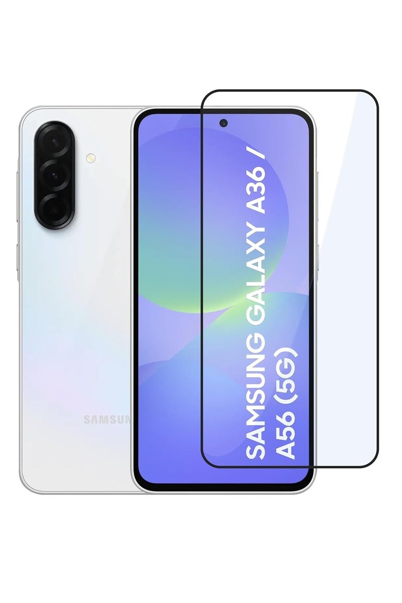Deer Samsung Galaxy A56 / A36 Deer ESD Anti Static 9H Premium Tempered Glass Screen Protector With Black Frame For Samsung A56 / Samsung A36  - Image 3