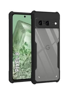 HuHa Protective Case For Google Pixel 8 Case Cover With Protective Edge Bumpers Cover For Google Pixel 8 - Black 