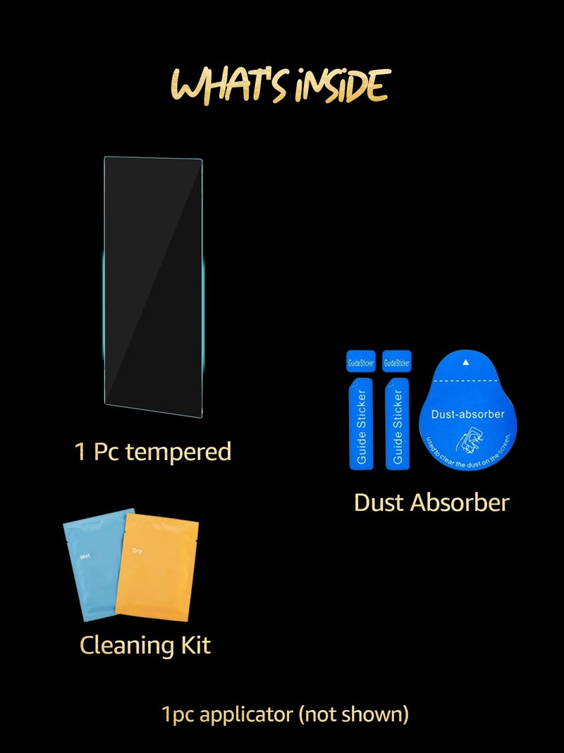 Lensarmor Samsung S24 Ultra Privacy Tempered Glass Borderless – Ultrasonic Fingerprint Compatible Screen Protector for Galaxy S24 Ultra 5G – Military Grade Privacy Screen Guard, 6.9" - Image 4