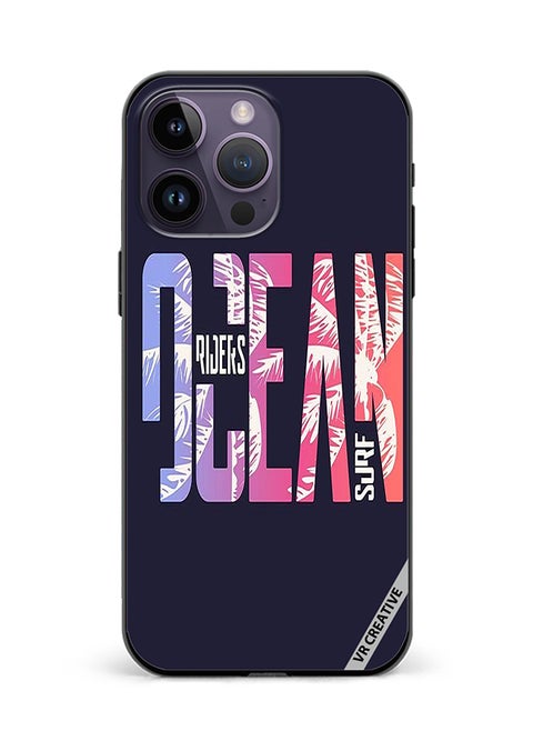 Protective Case Cover For Apple iPhone 15 Pro Ocean Design Multicolour