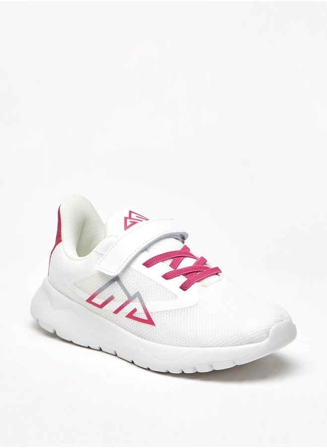 Oaklan by Shoexpress - Girl's Textured Casual Shoes Sneakers With Hook And Loop Closure - Image 1