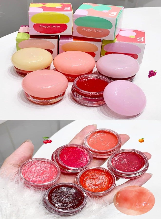 Gege Bear Jelly Lip Gloss For Women | Fruity Flavoured, Jelly-Soft, Ultra-Glossy Shine, Juicy Lips with Moisturizing Care | 8 Playful Shades | Sheer Tint &Tinted Lip Balm Effect | Lightweight & Comfortable Wear | Adorable Pastel Packaging (01 Warm and Sweet Peach, 4.5g) - Image 1