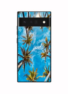 Protective Case Cover For Google Pixel 6a Moody Sky Design Multicolour