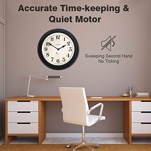 EMOON 2 Pack Silent Sweep Quartz Clock Movement Mechanism with 4 Hands, DIY Repair Replacement for Custom Clocks (Shaft Length 5/8 in) - Image 3