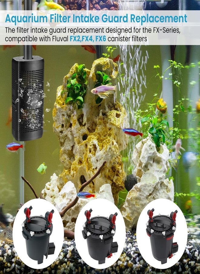 واقي مدخل فلتر حوض السمك ETZ، ملحقات حوض السمك، واقي مدخل قابل للفصل لفلتر حوض السمك Fluval FX2/FX4/FX6، فلتر حوض السمك يحمي الحياة المائية - Image 3