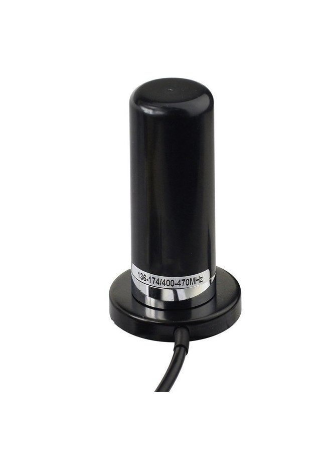 TengKo HH-N2RS Dual Band Antenna UHF VHF 400-470 136-174MHZ and SO239 Mount Magnetic Base UHF PL-259 Antenna Cable Roof or Trunk for Mobile Radios PL259 Connector - Image 3