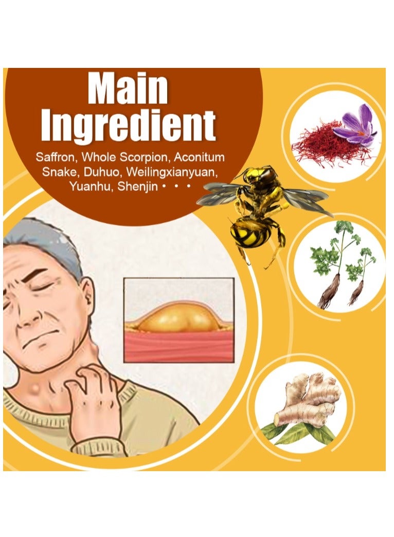 سوميفون كريم إزالة الورم الشحمي من سم النحل 20 جرام، مرهم كريم إزالة الورم الشحمي، كريم القضاء على الورم الشحمي، تخلص من كتل الورم الشحمي الدهنية - Image 5