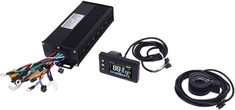 40A Sine Wave Brushless Motor Controller Kit LCD Display 130X Throttle 36V 48V 52V - Image 1