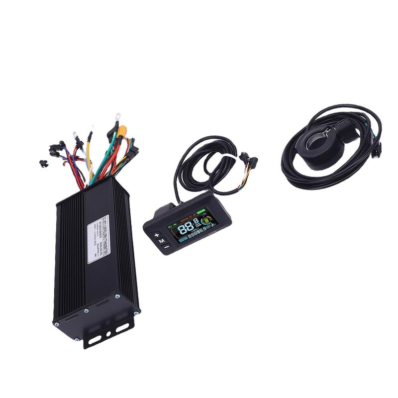 40A Sine Wave Brushless Motor Controller Kit LCD Display 130X Throttle 36V 48V 52V - Image 5