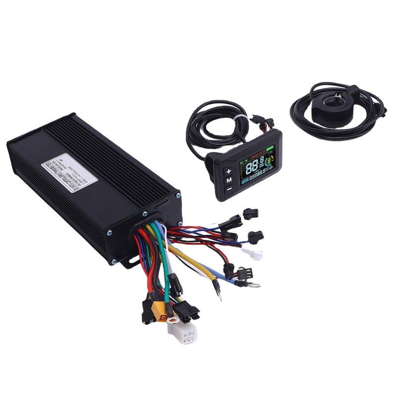40A Sine Wave Brushless Motor Controller Kit LCD Display 130X Throttle 36V 48V 52V - Image 4