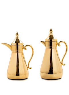 Dania 2-piece tea and coffee set made of stainless steel, elegant design  - Image 1