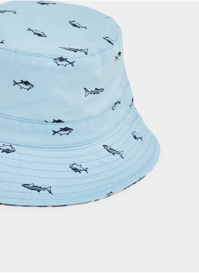 Styli Printed Bucket Hat  - Image 3