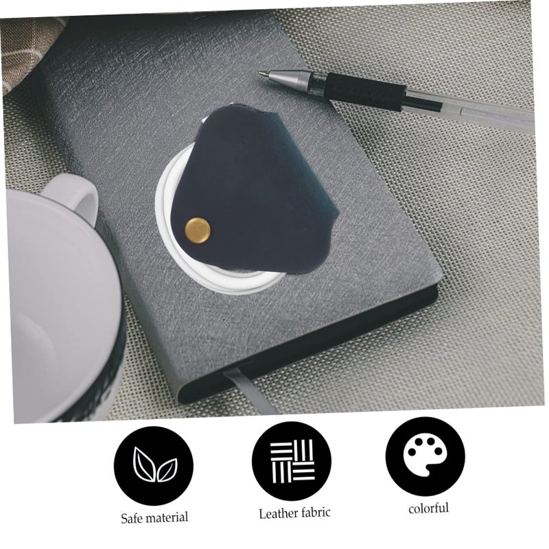 أشرطة تنظيم الكابلات الجلدية USB كلاسيكية لحافظة الأسلاك لمكاتب سماعات الرأس وأماكن العمل - Image 4