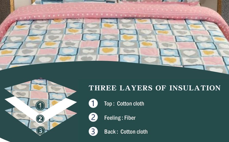 Innovative Edge Single Bed Comforter with Stitchless Ultrasonic Technology - Thread-Free Durable AC Quilt - No Fraying Pinsonic Blanket, Machine Washable Soft Microfiber Bedspread - Image 2