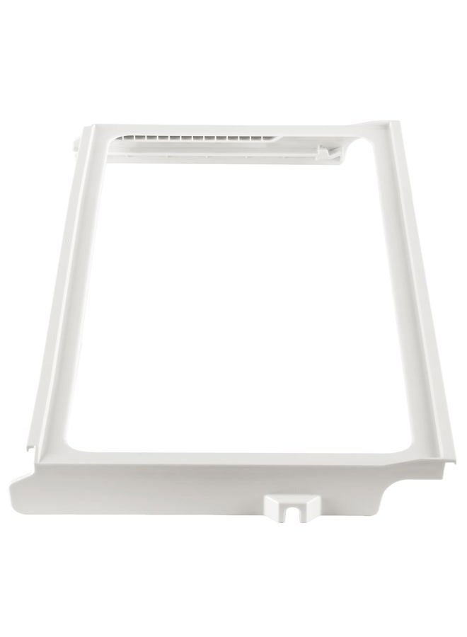 Salugre OEM W11368751 W10905531 Refrigerator Crisper Drawer Cover Frame Compatible with Whirlpool Amana Kenmore Maytag Ikea Refrigerator Replaces W10904001 4929301 PS12723962 PD00053175 AP6888387 EAP12723962 - Image 1