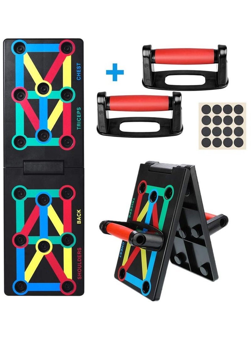 Generic 12 In 1 Multi-Function Push Up Training Board For Home Workouts With Carrying Bag  - Image 4