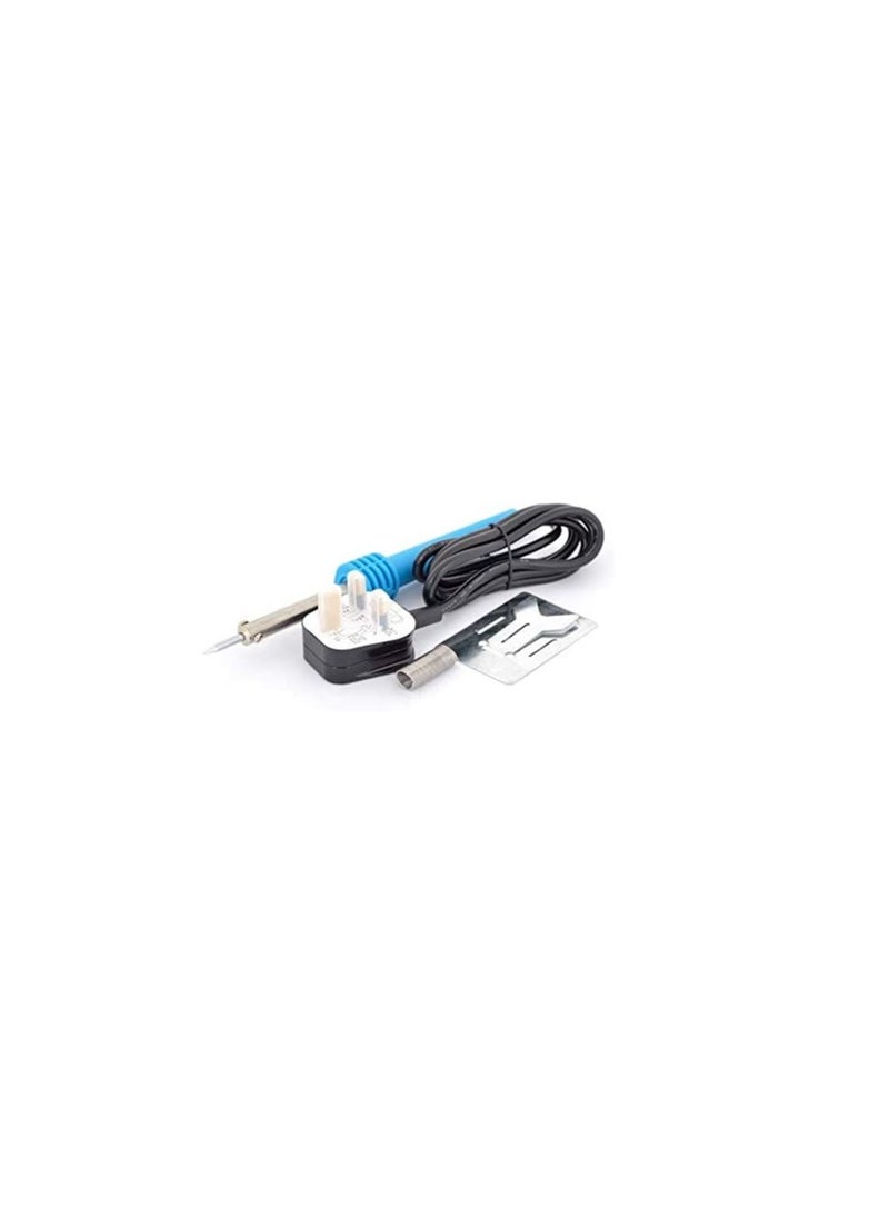 Terminator Soldering Iron With 8 gm Solder Wire, Iron Stand & Japnese Long Life Tip TSI 30-13A  - Image 1