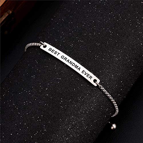 SOUSYOKYO Grandma Bracelet, Grandma Mother's Day Birthday Jewelry for Grandmother, Grandma Present from Grandchild - Image 5