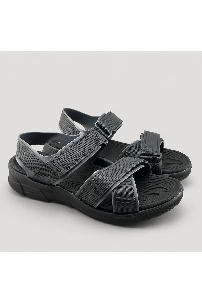 Feet First Men’s Sports Sandals with Adjustable Velcro Straps – Lightweight Comfort Outdoor Walking Sandals