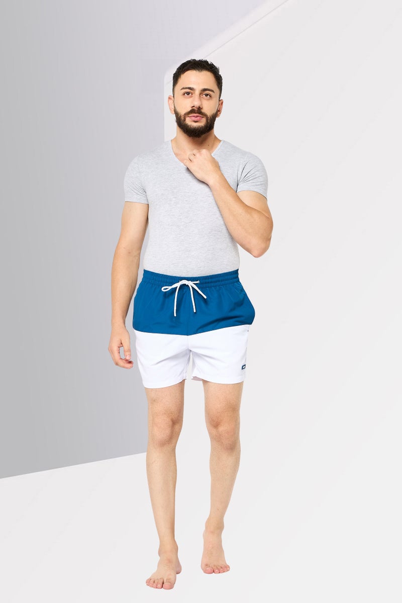 DKNY Men Brand Logo Board Shorts, Multicolor - Image 2