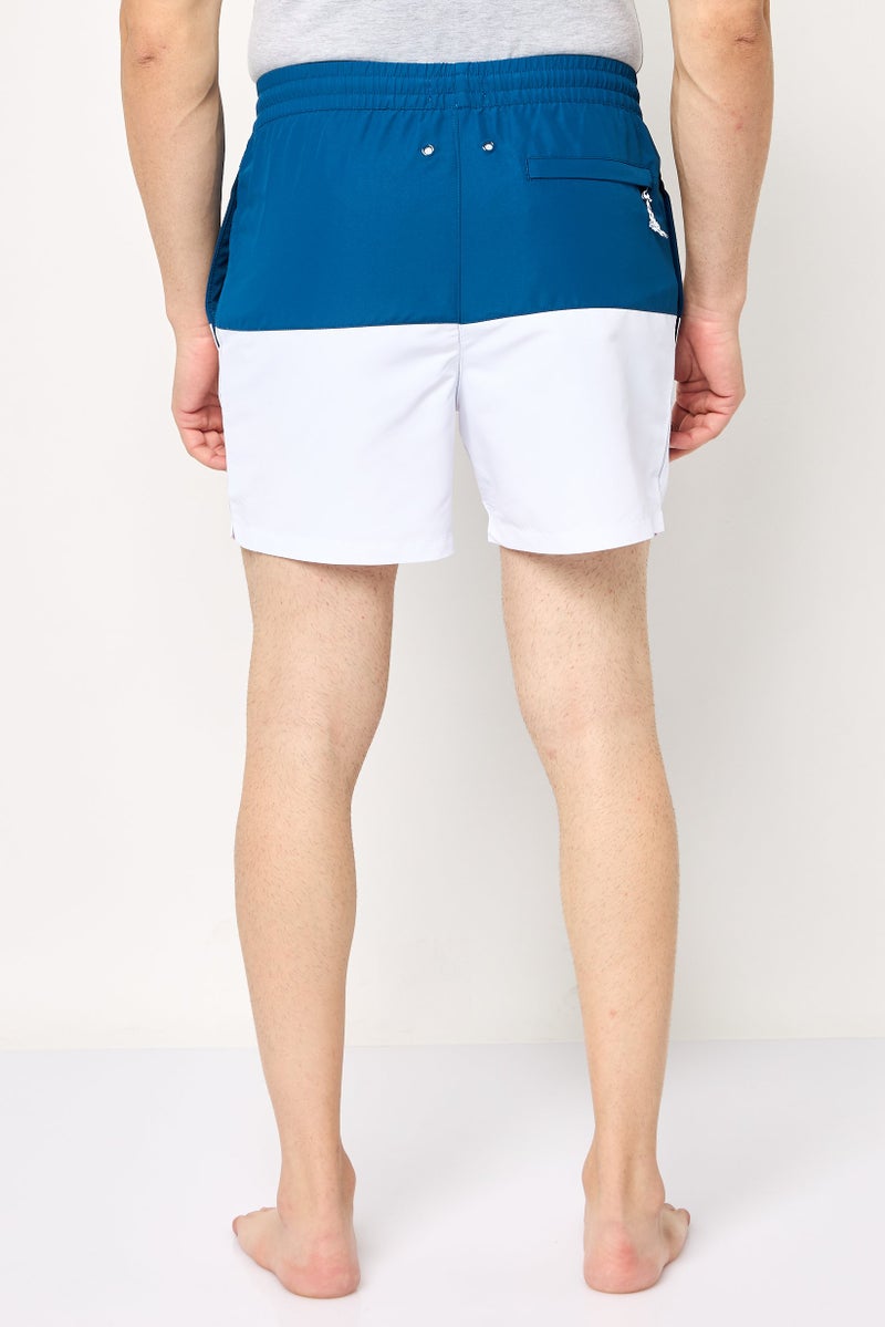DKNY Men Brand Logo Board Shorts, Multicolor - Image 4