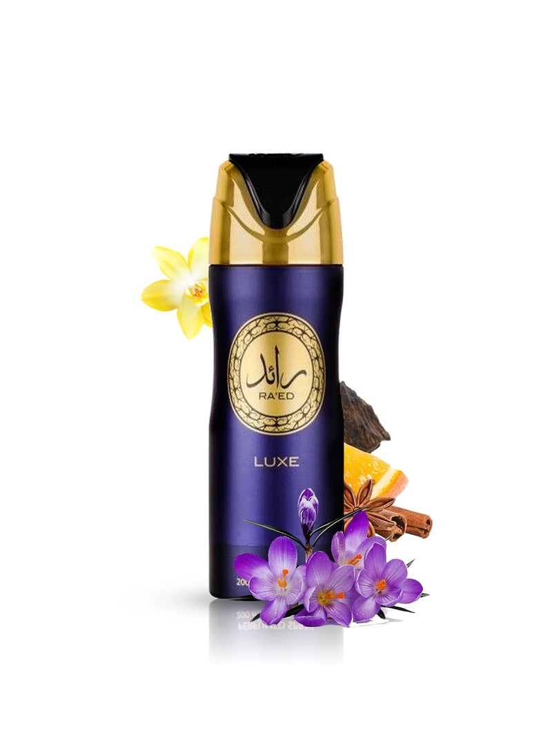 لطافة مزيل عرق بخاخ رائد لوكس للجنسين، 200 مل - Image 2