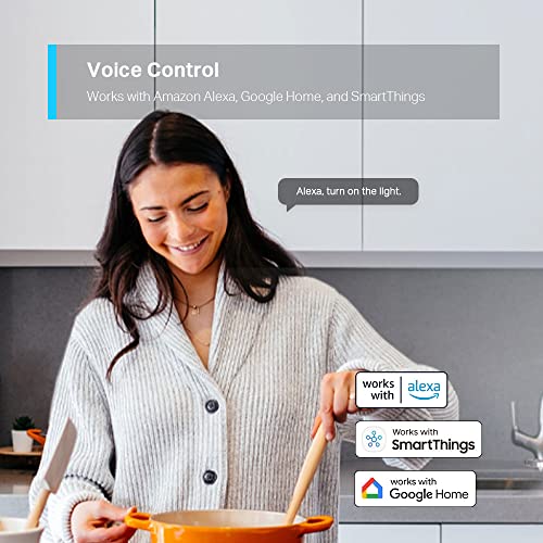 tapo TP-Link Tapo Smart Dimmer Switch, Single Pole, Neutral Wire Required, 2.4GHz Wi-Fi Light Switch Compatible with Alexa and Google Home, UL Certified, No Hub Required, White (Tapo S500D) - Image 2