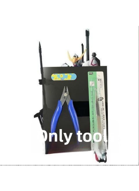 Gundam Model MG Attacks Free Light Wings Blue And Red Heretical Unicorn Destiny Big Class Assembled Mecha Hand-made Toy-Color:Barba [three-piece Tool Set] No Model - Single Model + 3-piece Tool Set
