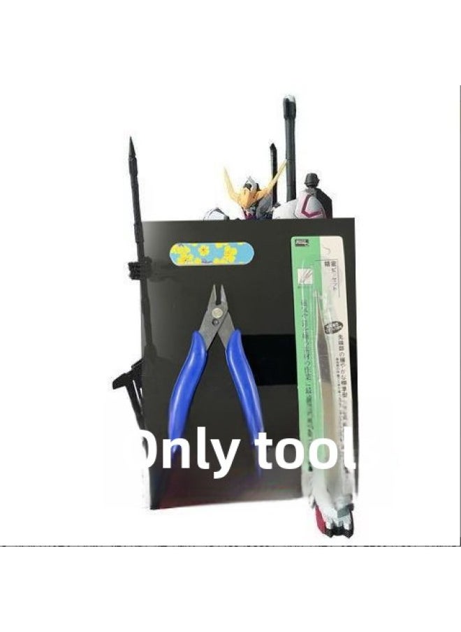 Gundam Model MG Attacks Free Light Wings Blue And Red Heretical Unicorn Destiny Big Class Assembled Mecha Hand-made Toy-Color:Barba [three-piece Tool Set] No Model - Single Model + 3-piece Tool Set