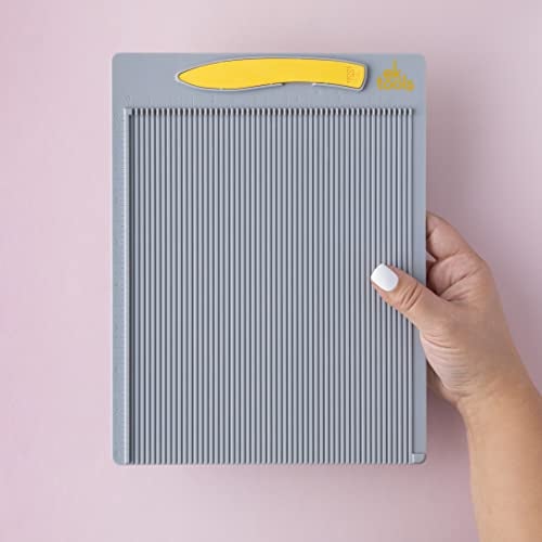 EK Tools Mini Scoring Board, 7.5"x9.75", with Bone Folder, Scoreboard for Paper Crafting, Make Envelopes, Cards, Precision Photos, and More - Image 4