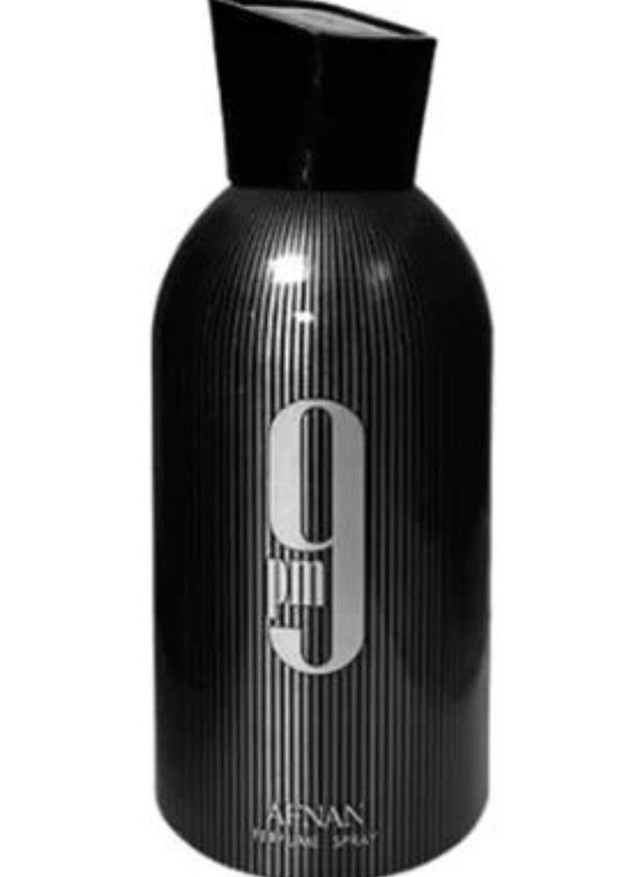 9PM Deodorant by Afnan for Men - Perfume Spray - 250ml