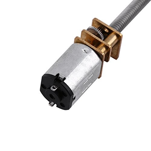 Hilitand DC 12V Micro Reversible Screw Reduction Electric Motor N20 with 16MM Long Output Shaft 400RPM - Image 5
