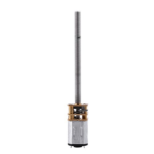 Hilitand DC 12V Micro Reversible Screw Reduction Electric Motor N20 with 16MM Long Output Shaft 400RPM - Image 1