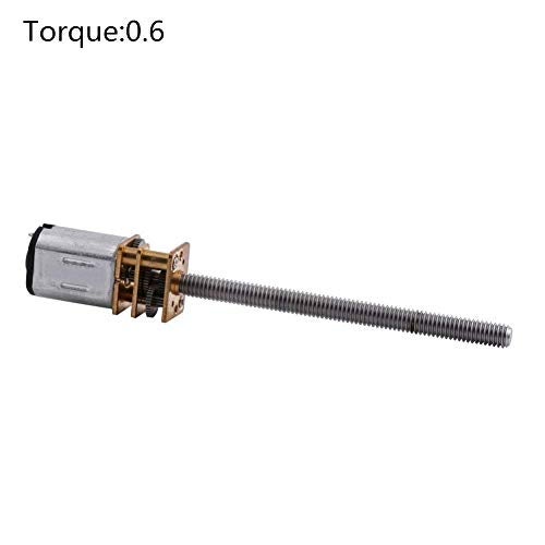 Hilitand DC 12V Micro Reversible Screw Reduction Electric Motor N20 with 16MM Long Output Shaft 400RPM - Image 3