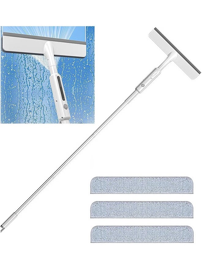 Bukela Window Squeegee Cleaner Squeegee for Window Cleaning with Spray Window Cleaning Kit Window Washing Equipment Home Window Cleaning Tools for Indoor/Outdoor Glass, Bathrooms Mirrors  - Image 1