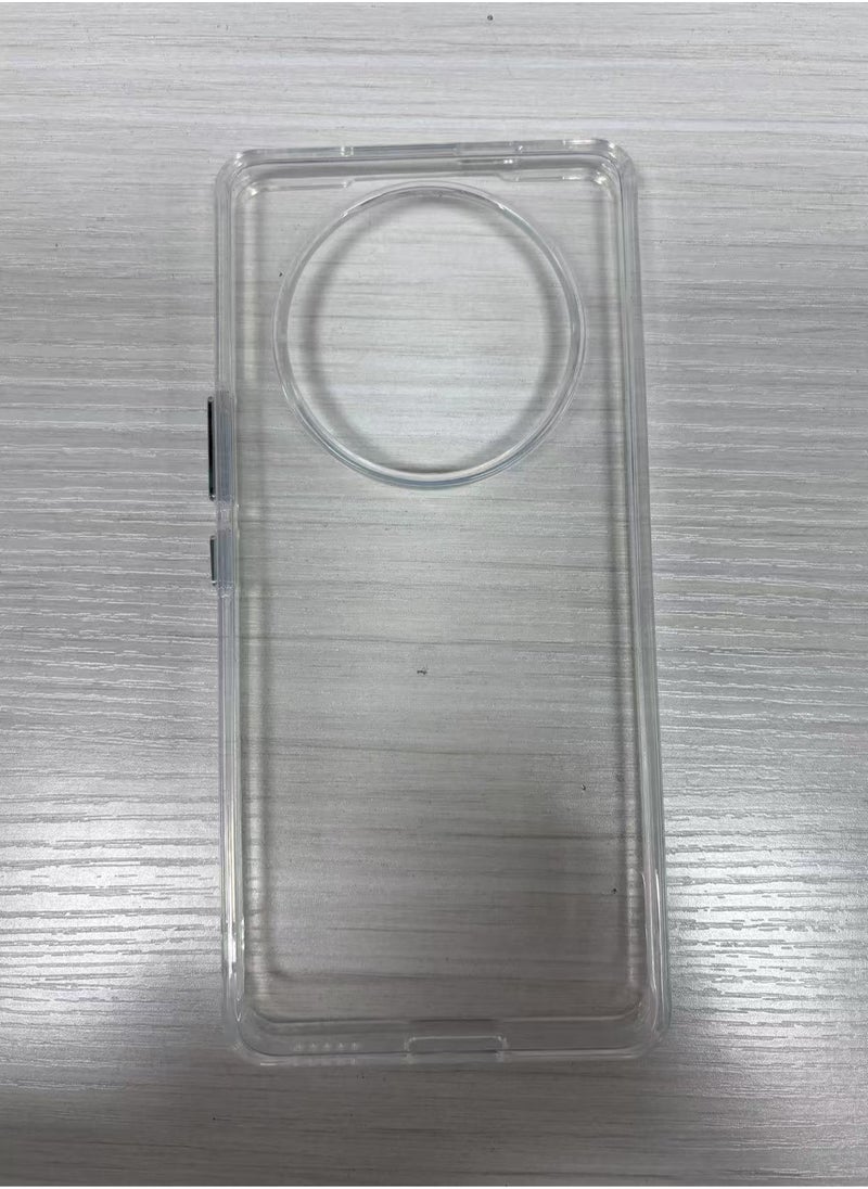 URBBKING - Soft Clear Flexible TPU Phone Cases, Shockproof Transparent Bumper Cover Slim Thin Phone Case for Honor X9c 5G Clear - Image 1