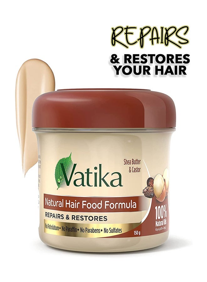 Dabur Hair Food Formula With Shea Butter And Castor 150grams - Image 3