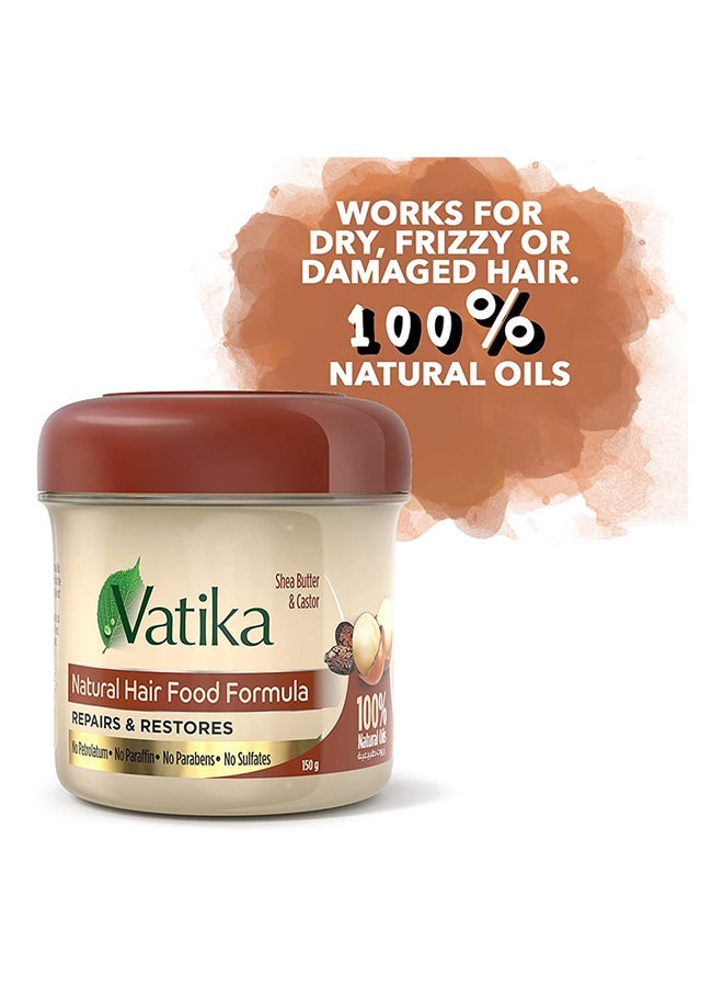 Dabur Hair Food Formula With Shea Butter And Castor 150grams - Image 4