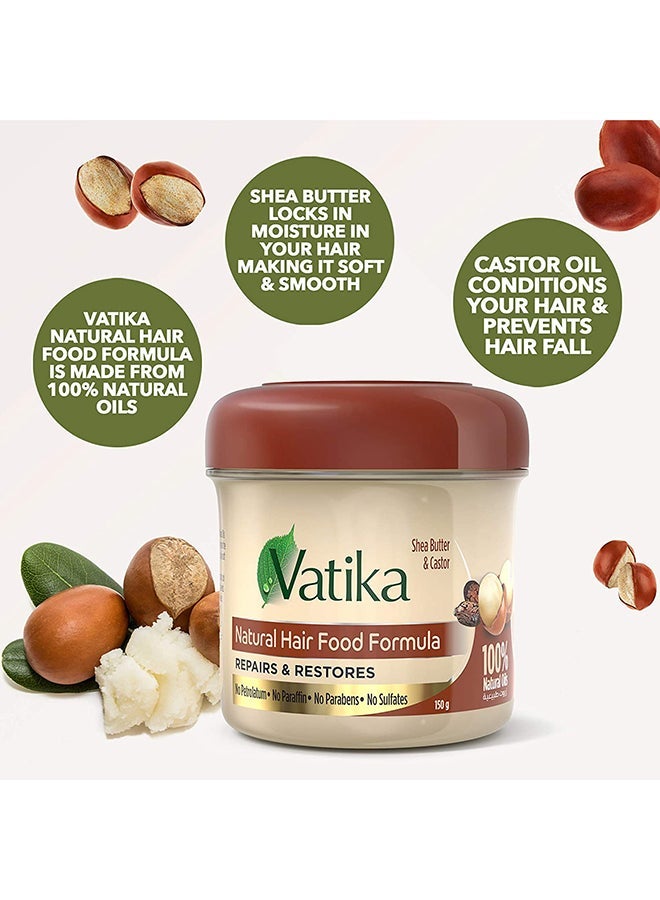 Dabur Hair Food Formula With Shea Butter And Castor 150grams - Image 5