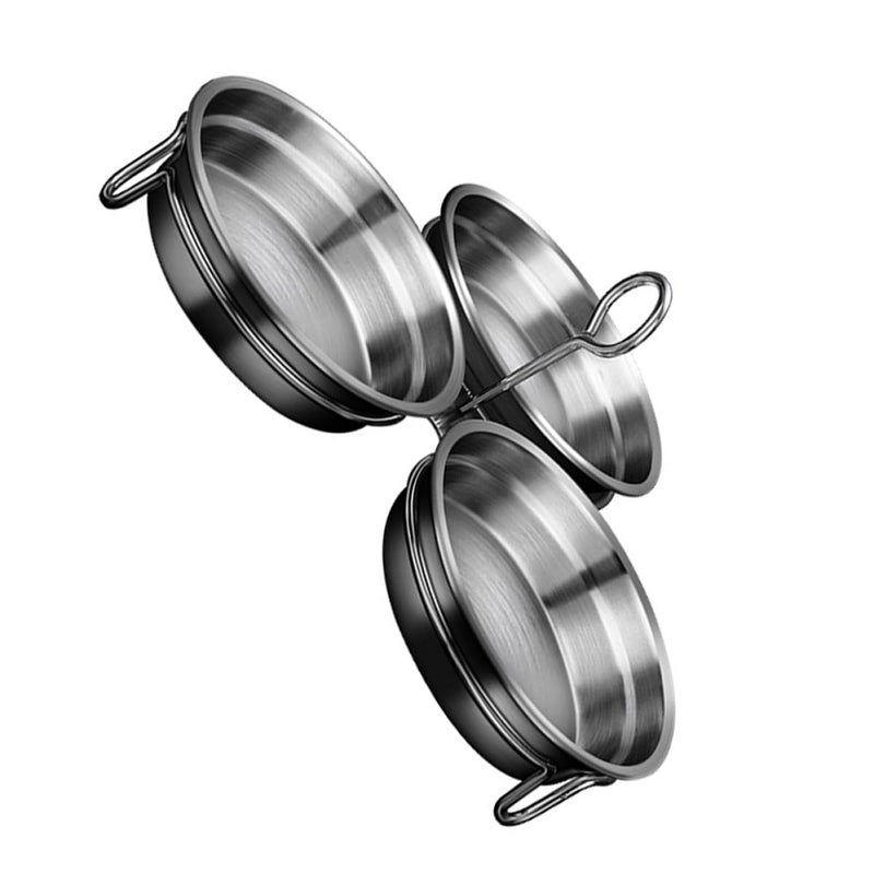 Stainless Steel Heart Shaped Egg Poacher Pan Nonstick Poached Eggs Cooker - Image 2