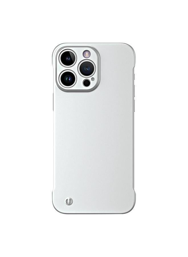 اس-توب جراب لهاتف iPhone 15 Pro Max بدون إطار مطلي بالمعدن، جراب هجين من البولي كربونات - Image 1