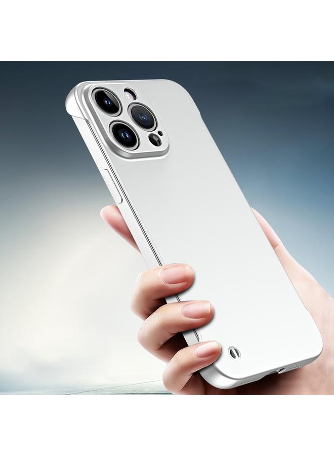 اس-توب جراب لهاتف iPhone 15 Pro Max بدون إطار مطلي بالمعدن، جراب هجين من البولي كربونات - Image 2