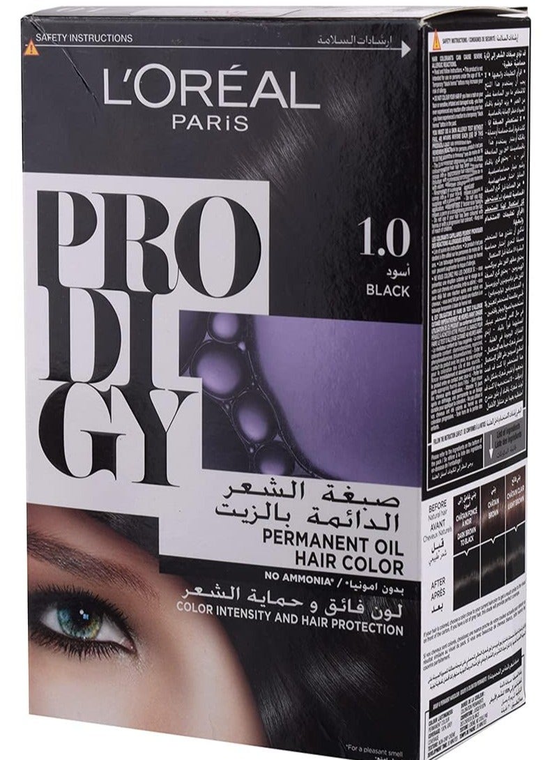 لوريال باريس صبغة الشعر الدائمة بروديجي 1.0 أسود - Image 1