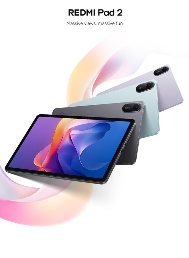 Xiaomi Redmi Pad 2 Lavender Purple 8GB RAM 256GB WiFi With Free Inbox Cover - Global Version - Image 4