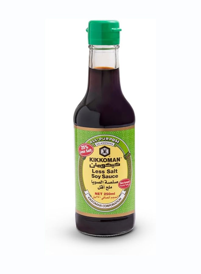 Kikkoman Less Salt Soy Sauce 250ml
