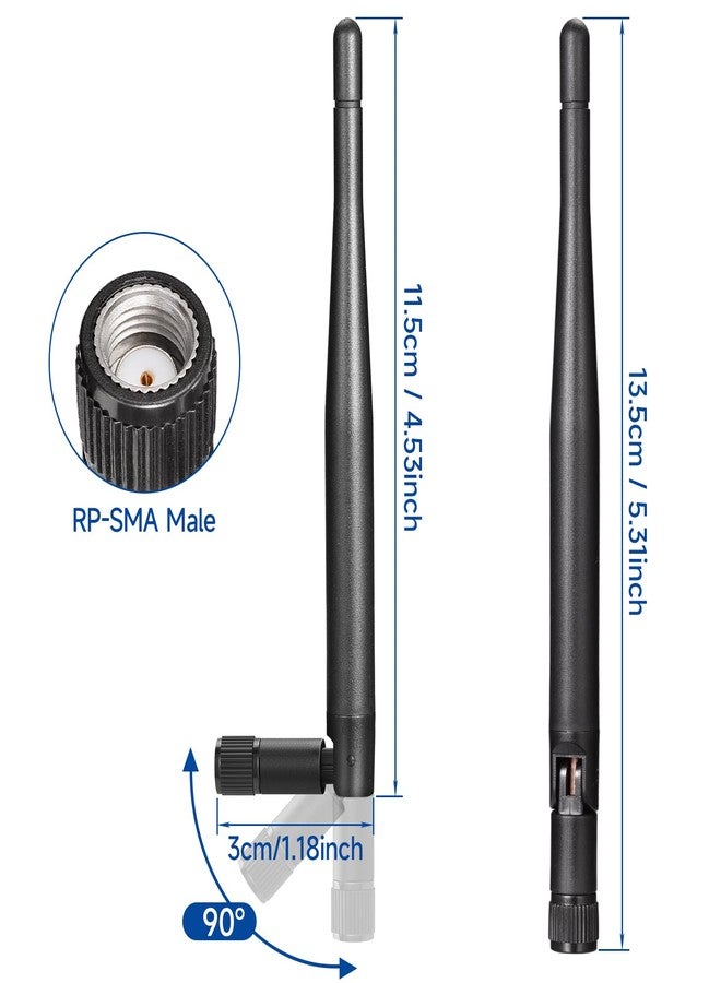 BINGFU هوائي Bingfu WiFi لكاميرات الرجوع للخلف في سيارات Furrion (عبوة من قطعتين) - Image 3